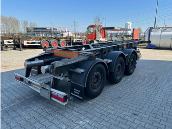 Полуприцеп-контейнеровоз/ Сменный кузов Van Hool 20FT ADR (EX/II, EX/III, FL, AT), SAF + DISC, empty weight: 2.990kg, galvanized, SAF Intradisc, NL-Chassis, ALCOA: фото 3