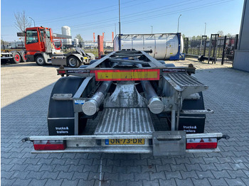 Полуприцеп-контейнеровоз/ Сменный кузов Van Hool 20FT ADR (EX/II, EX/III, FL, AT), SAF + DISC, empty weight: 2.990kg, galvanized, SAF Intradisc, NL-Chassis, ALCOA: фото 4