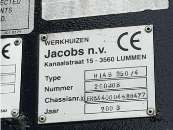 Грузовик бортовой/ Платформа, Автоманипулятор Scania 164L-480 V8 6x4 BAUSTOFF + KRAN HIAB 350-4 + JIB 90-4 - *TOP ZUSTAND* - ROTATOR - RADIO - RETARDER - BLATT / AP ACHSEN - BELGISCHE LKW: фото 5