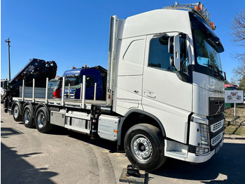 Автоманипулятор Volvo FH 420 8x4 TRIDEM + KRAAN HIAB 408 E-8 HIPRO + WINCH - 63.000km ONLY - CREWCAB 4 SEATER - PLATFORM 7m - TOP CONDITION: фото 2