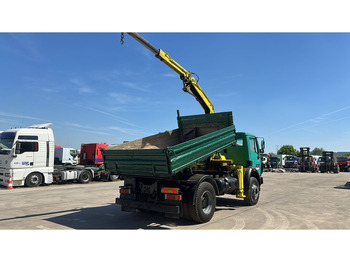 Самосвал, Автоманипулятор Mercedes-Benz SK 1722 (4X4 / LAMES / GRAND PONT / GRUE / TRES PROPRE / BIG HUB / STEEL SUSP. / V6): фото 5