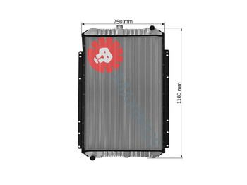 Новый Радиатор для Экскаваторов KOMATSU PC290 PC220 PC308 PC270: фото 3