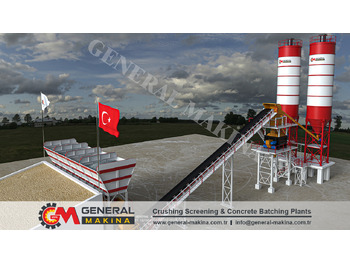 Новый Бетонный завод General Makina Royal 150 m3 High Capacity Concrete Batching Plant: фото 4