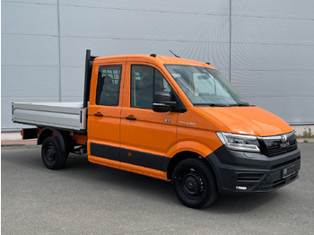 Малотоннажный бортовой грузовик, Грузопассажирский фургон MAN TGE 3.180 Pritsche DOKA MR 4x4 ACC LED DIFF-SPER: фото 2