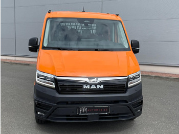 Малотоннажный бортовой грузовик, Грузопассажирский фургон MAN TGE 3.180 Pritsche DOKA MR 4x4 ACC LED DIFF-SPER: фото 3