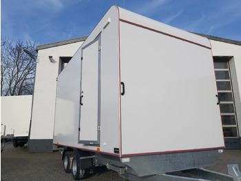 Прицеп-фургон Hochlader Koffer TFSP 420T.01 420x200x210cm aero Zurrsys. Seitentür Heckrampe 10" 100km/H 2700kg: фото 5