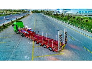 Новый Низкорамный полуприцеп STU 4 Axle Extendable Lowbed Trailer: фото 2 Новый Низкорамный полуприцеп STU 4 Axle Extendable Lowbed Trailer: фото 2