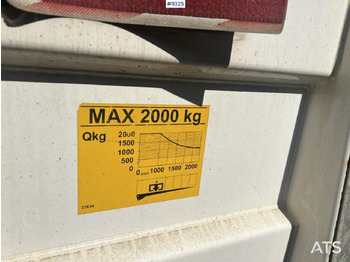 Гидроборт Bakgavellyft Zepro ZHD 2000-175 MA: фото 3 Гидроборт Bakgavellyft Zepro ZHD 2000-175 MA: фото 3