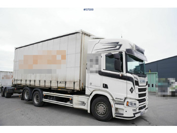 Грузовик с закрытым кузовом SCANIA R 580