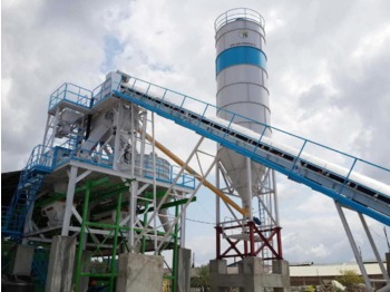 Новый Бетонный завод Pi Makina 30m³ Precast Concrete Batching Plant (Double Mixer): фото 1