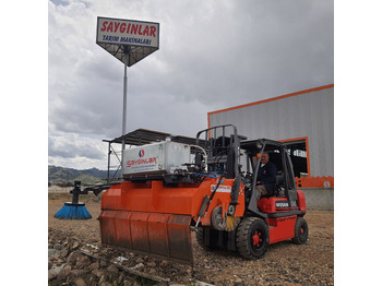 Новый Щетка для Вилочных погрузчиков SAYGINLAR FORKLIFT MOUNTED ROAD SWEEPER: фото 4