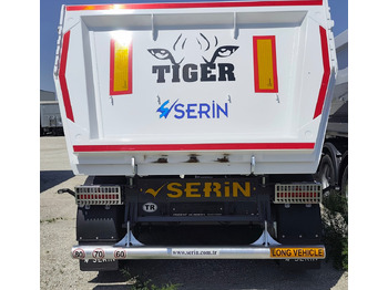Новый Самосвальный полуприцеп для транспортировки сыпучих материалов SERIN Tiger HARDOX  28 m³ Tipper Semi-Trailer: фото 4