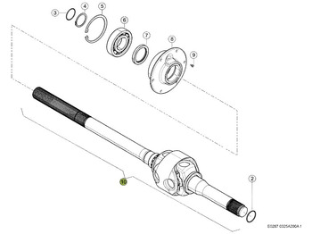 Дифференциал CLAAS