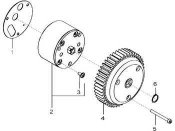 Масляный насос JOHN DEERE
