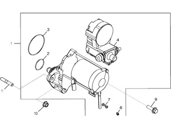 Стартер JOHN DEERE