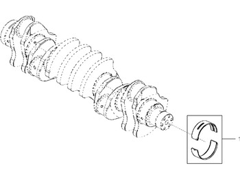 Подшипник двигателя JOHN DEERE