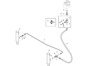 Гидравлический цилиндр JOHN DEERE