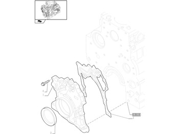 Масляный насос NEW HOLLAND