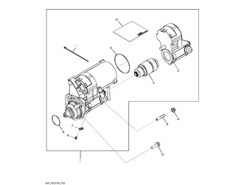 Стартер JOHN DEERE