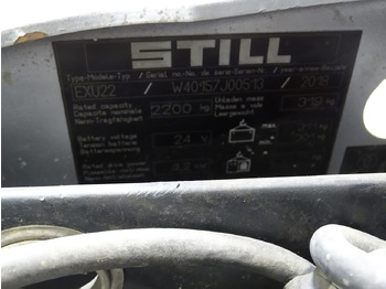 Тележка STILL EXU22: фото 2