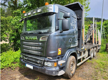 Лесовоз, Автоманипулятор Scania R R 580: фото 2