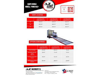 Новый Погрузочная рампа **RENTAL 12-24-36 Month** AZ RAMP-PRIME PRIME WLO + 8 .  Industrial Mobil Loading Ramp: фото 2