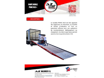 Новый Погрузочная рампа **RENTAL 12-24-36 Month** AZ RAMP-PRIME PRIME WLO + 8 .  Industrial Mobil Loading Ramp: фото 3