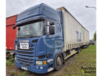 Тентованный грузовик SCANIA R 410