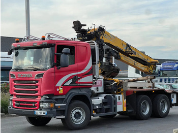 Лесовоз Scania R580 6x4 full steel*3pedal opticruise*R580 V8*: фото 4