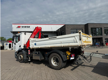 Автоманипулятор MAN TGM 18.320 4x2 BB Kran Fassi F135 Kipper Meiller: фото 4