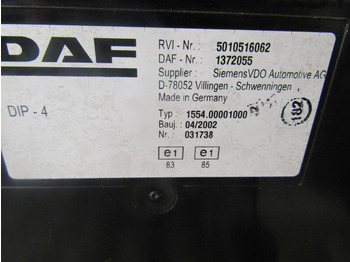 Кабина и интерьер для Грузовиков DAF CF65 CLOCK CLUSTER 1372055: фото 2