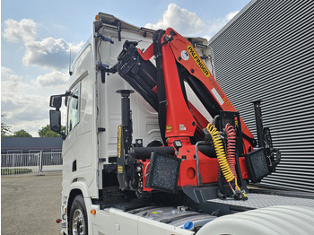Тягач Scania R500 6x2 / RETARDER / PALFINGER CRANE / KRAN: фото 5