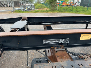 Прицеп мультилифт/ Бункеровоз Hüffermann 2 Achs Abrollanhänger mit Schlitten: фото 4