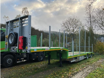 Низкорамный полуприцеп