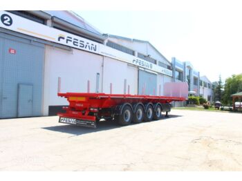 Новый Полуприцеп бортовой/ Платформа FESAN FLATBED SIDE TIPPER: фото 1