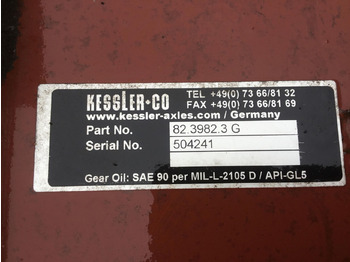 Задняя ось для Мобильных кранов Kessler axle 82.3982.3G: фото 5