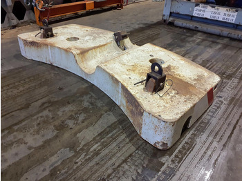 Противовес для Строительной техники Krupp KMK 4080-5110-5120 counterweight 5,8 ton: фото 4