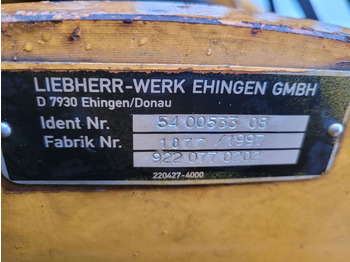 Кран-манипулятор Liebherr LTM 1300 luffing jib winch with frame: фото 5
