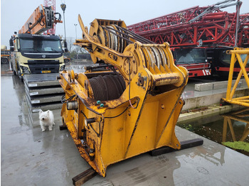Кран-манипулятор Liebherr LTM 1300 luffing jib winch with frame: фото 3