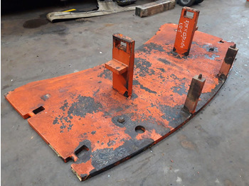 Противовес для Строительной техники Terex AC 205 counterweight 1,2 ton: фото 3