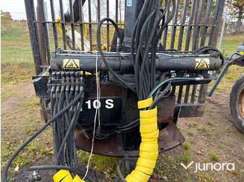 Лесной прицеп Skogsvagn - Moheda, 10 ton, med kran: фото 5