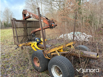 Лесной прицеп Skogsvagn med kran - Moheda FMV 2200, enkelteleskopisk: фото 3 Лесной прицеп Skogsvagn med kran - Moheda FMV 2200, enkelteleskopisk: фото 3