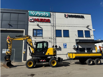 Колёсный экскаватор YANMAR