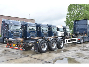 Полуприцеп-контейнеровоз/ Сменный кузов Krone SDC 27 - BPW AXLES - DRUM BRAKES -: фото 2