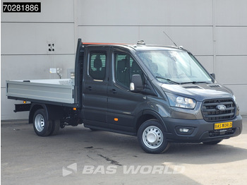 Новый Малотоннажный бортовой грузовик Ford Transit 170pk Automaat Dubbel Cabine 3500kg Trekhaak Open Laadbak Pritsche SYNC4 scherm Camera Airco Trekhaak Cruise control: фото 3