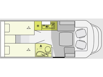 Полуинтегрированный автодом ETRUSCO