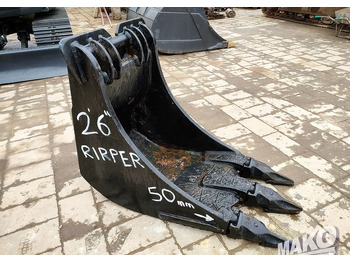 Навесное оборудование для Строительной техники Łyżka skalna ripper Wimmer 70cm do koparki Wimmer fi 70: фото 4