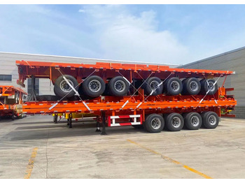 Новый Самосвальный полуприцеп для транспортировки сыпучих материалов Flatbed New Flatbed Semi Trailer For Bulk Carrier: фото 4