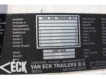 Полуприцеп-рефрижератор Anhaenger VAN ECK DOPPELSTOCK: фото 3 Полуприцеп-рефрижератор Anhaenger VAN ECK DOPPELSTOCK: фото 3