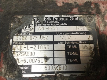 Ось и запчасти Liebherr APLB755: фото 2 Ось и запчасти Liebherr APLB755: фото 2